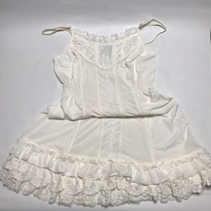 Angelic frill tank dress 👼🏼